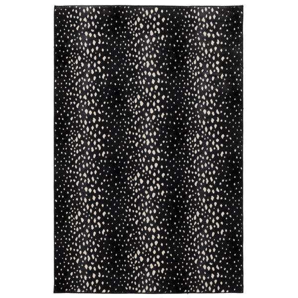 Stark Deerfield Animal Print Onyx Area Rug & Reviews Perigold